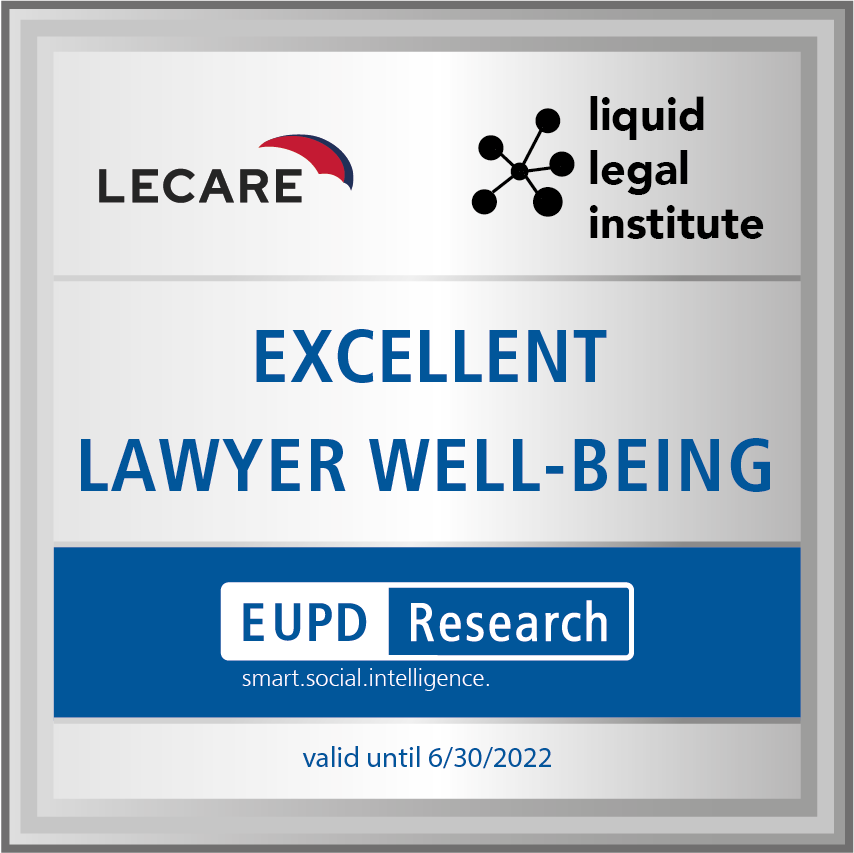 Seal Excellent Lawyer Well-being